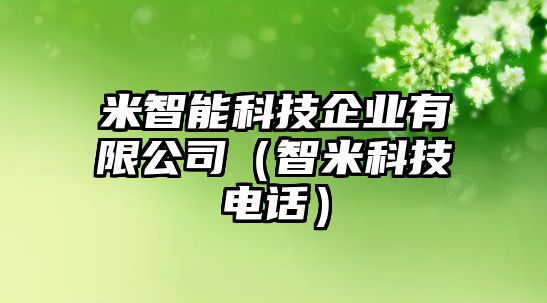 米智能科技企業有限公司（智米科技電話）