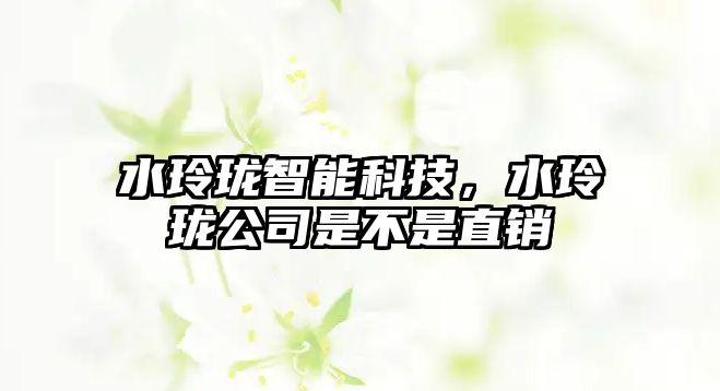 水玲瓏智能科技，水玲瓏公司是不是直銷