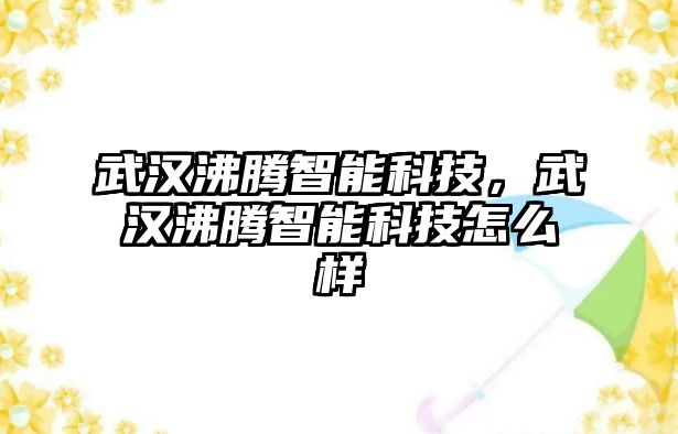 武漢沸騰智能科技，武漢沸騰智能科技怎么樣