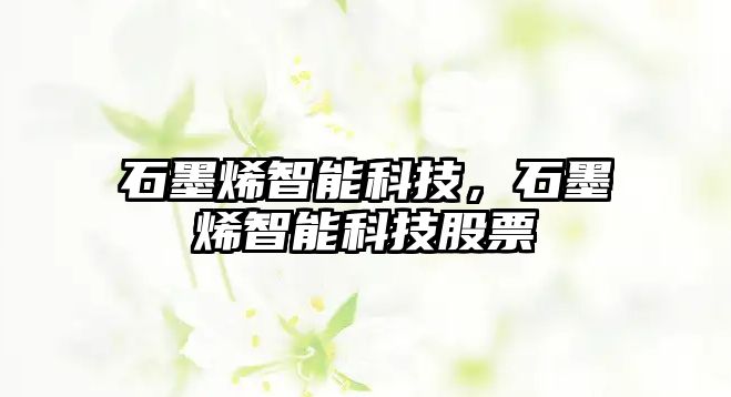 石墨烯智能科技，石墨烯智能科技股票