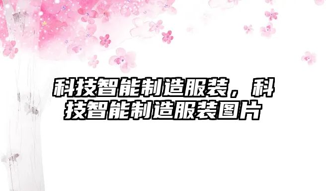 科技智能制造服裝，科技智能制造服裝圖片