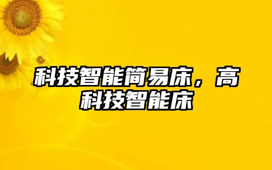 科技智能簡易床，高科技智能床